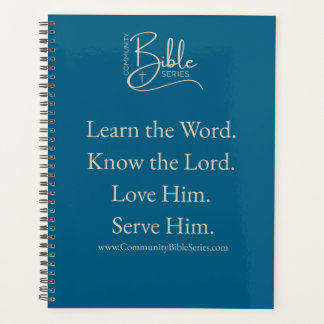 Community Bible Series Planer