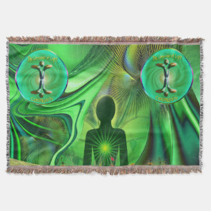 Community Hearth Chakra-Symbol Decke