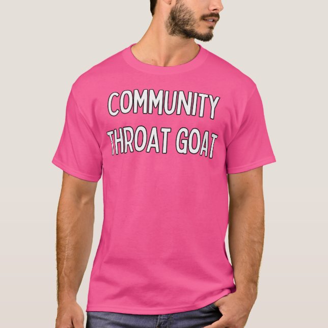 Community Throat Goat T-Shirt (Vorderseite)