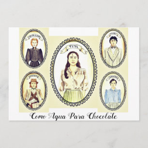 Como Agua Para Chocolate Book Club Einladung