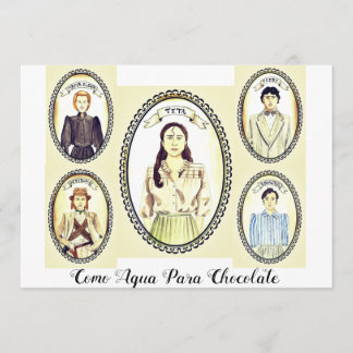 Como Agua Para Chocolate Book Club Einladung
