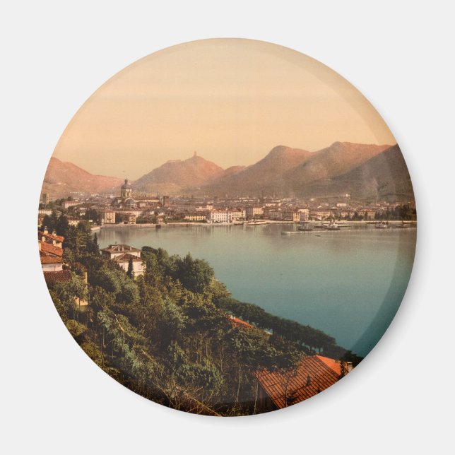 Como I, Comer See, Lombardei, Italien Magnet (Vorne)