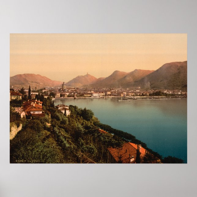 Como I, Comer See, Lombardei, Italien Poster (Vorne)
