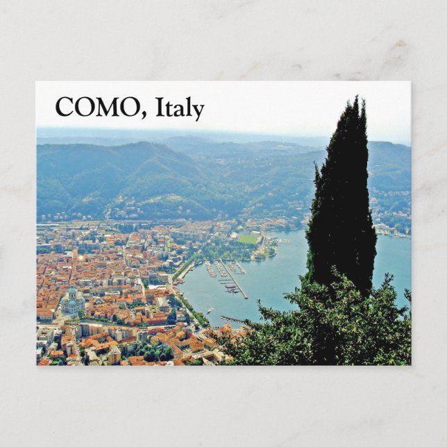 Como in Italien - Postkarte (Vorderseite)