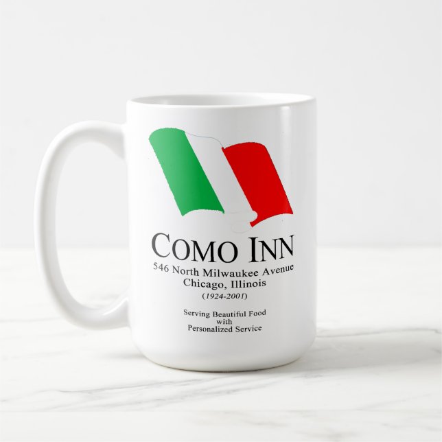 Como Inn Italian Restaurant, Chicago, IL Kaffeetasse (Links)