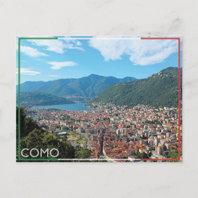 COMO - Italien Postkarte (Vorderseite)
