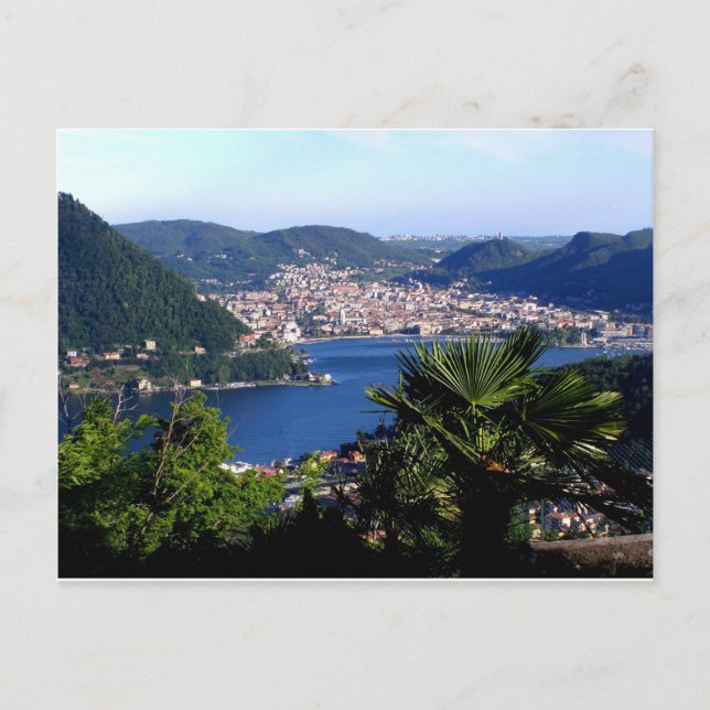 Como Lake 2 Postkarte (Vorderseite)