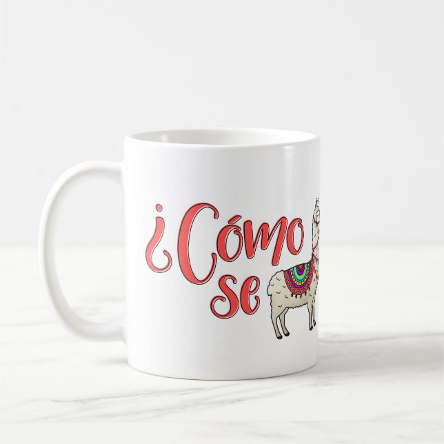 ¿ Cómo Se-Lama? Kaffeetasse (Links)