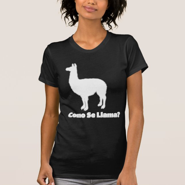 Como Se-Lama-Shirt T-Shirt (Vorderseite)