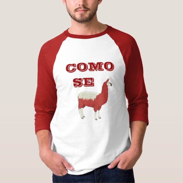 COMO Se-LAMA T - Shirt (Vorderseite)