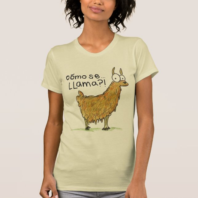 como Se-… Lama?! T-Shirt (Vorderseite)
