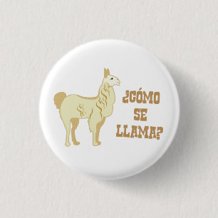 Como Se-Lama?  Was ist Ihr Name? Button