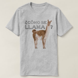 Como Se Llama Funny Animal Sprichwort T-Shirt