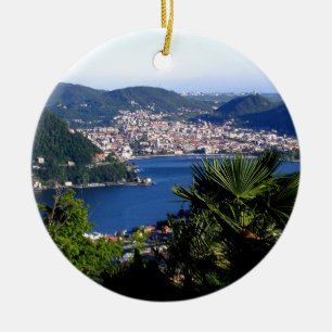 Como See 2 Keramikornament