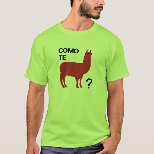 Como Te Lama T-Shirt (Vorderseite)