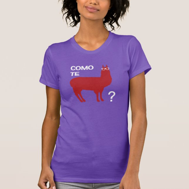 Como Te Lama T-Shirt (Vorderseite)