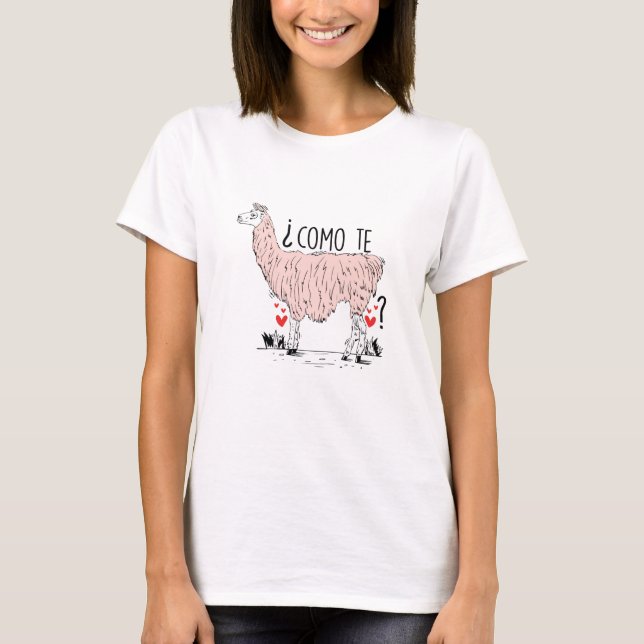 Como Te Llama? T-Shirt (Vorderseite)