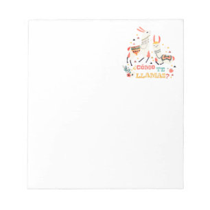 Como te Llamas. Funny Spanish Word Spaß. Notizblock