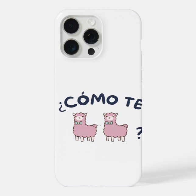 Como te llamas iPhone hülle (Rückseite)