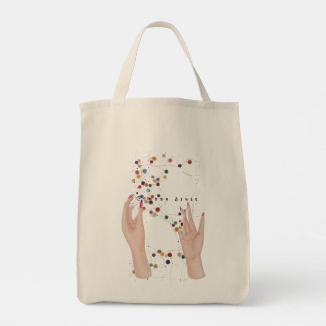 Comoon Sense Femenine  Tragetasche (Rückseite)