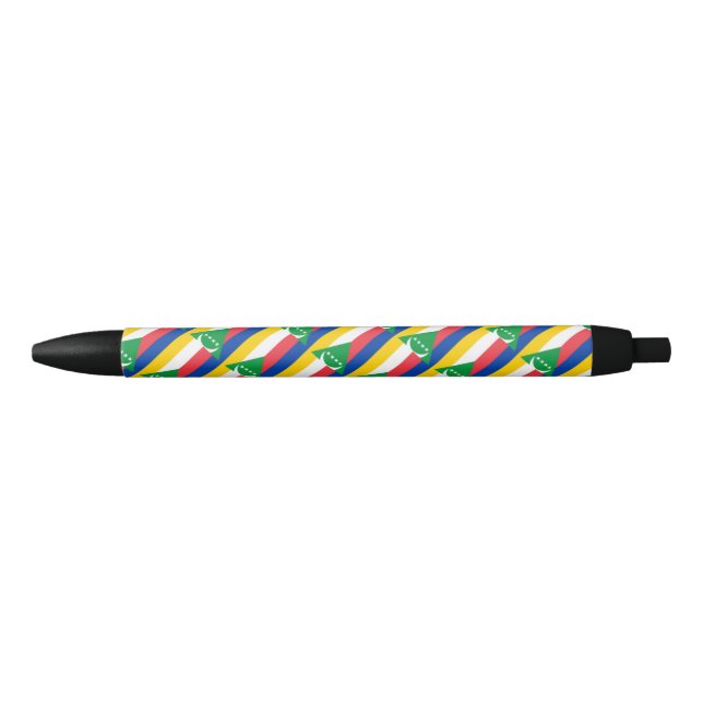 Comoros Flag Ballpoint Pen Kugelschreiber (Vorderseite)