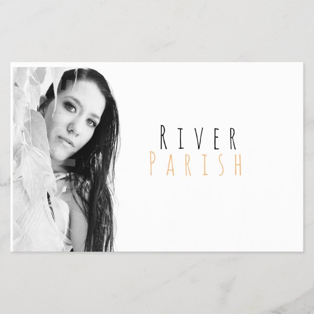Comp Cards - Modell-Headshot-Vorlage Flyer (Vorne)