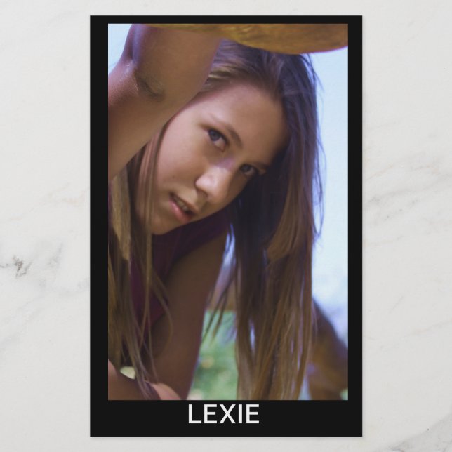 Comp Cards - Modellmodellierung für Composite Comp Flyer (Vorne)