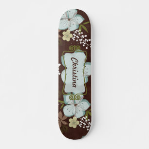 Comp Skateboard Hawaiian Blue Blume