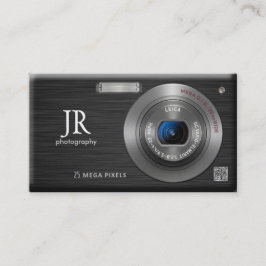 Compact Digital Camera Beruflich Fotograf Visitenkarte