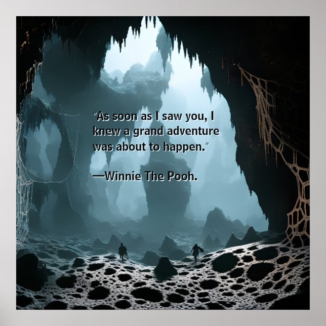 Companion Cave Fantasy Art Poster (Vorne)