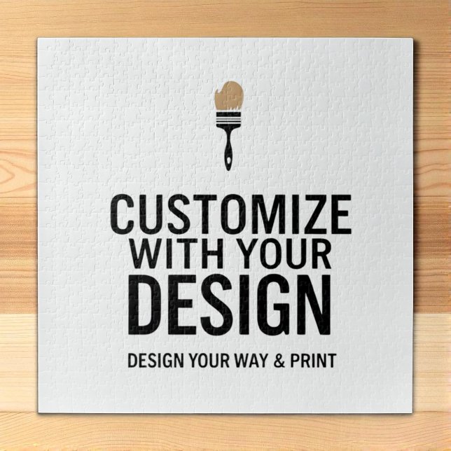 Company Branded Custom Minimalist Personalized  Puzzle (Von Creator hochgeladen)