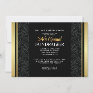Company Business Auktion Corporate Gala Fundraiser Einladung