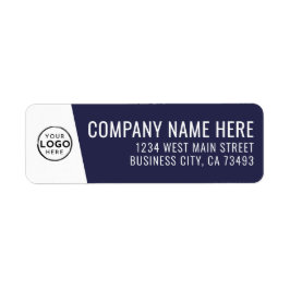 Company Logo Navy Blue Business