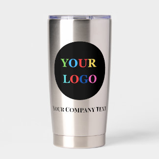 Company Logo Personalized Business Coffee Thermobecher