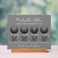 Company Social Media QR Codes