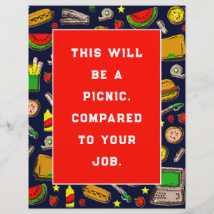 Company Summer Party Flyer