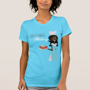 Company T - Shirt Afro American Baker Cup Cakes