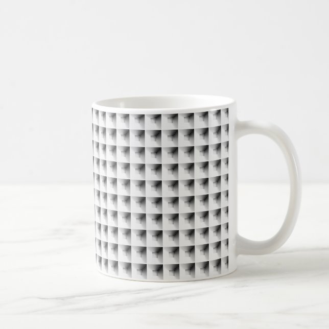 Compartment Design in Grey. Kaffeetasse (Rechts)
