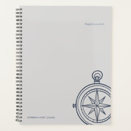 Compass Hard Cover Planer - Mitternachtskartograf