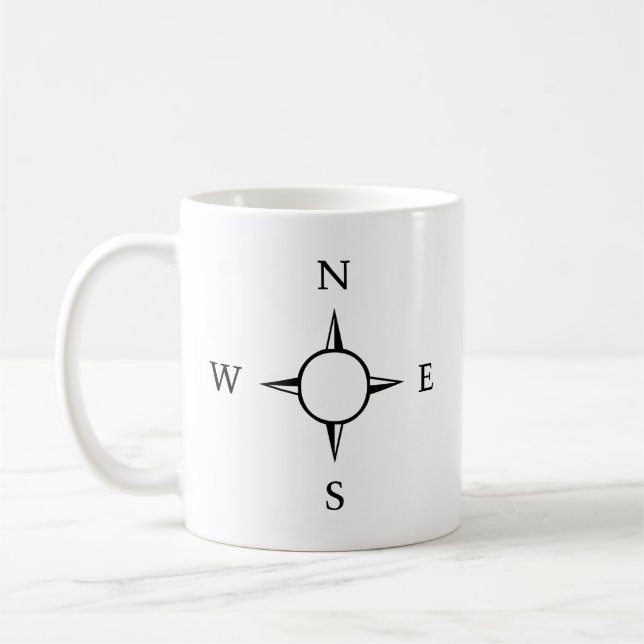 Compass Points Tasse (Links)