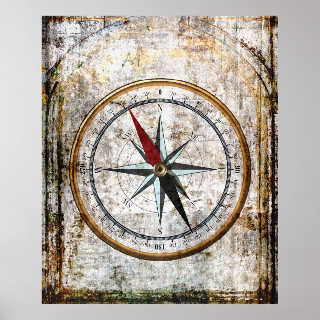COMPASS ROSE ADVENTURER POSTER (Vorne)