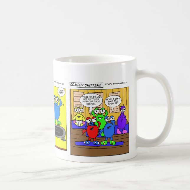 Comphy Critterz Cartoon-Tasse #2 Tasse (Rechts)