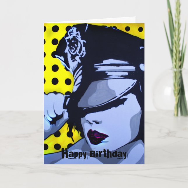 Complete Control' Birthday Card Karte (Vorderseite)