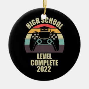 Complete Gamer Men-Abschluss für High School-Level Keramik Ornament