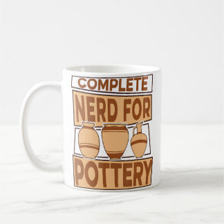 Complete Nerd For Pottery Pottery Pro Wheel Hobby Kaffeetasse