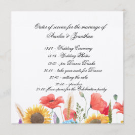 Completely Customisable Program/ Order of servie Programm