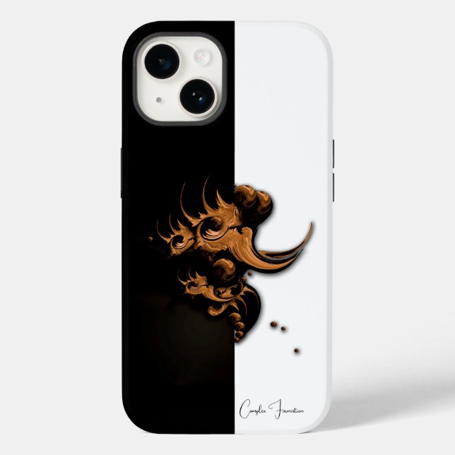 "Complex Formation", Apple iPhone 14 Case (Rückseite)