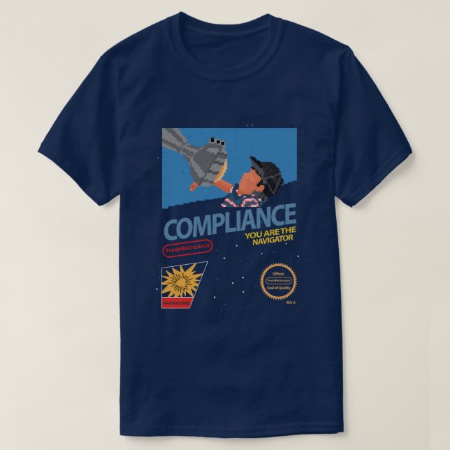 Compliance-Flug des Navigators T-Shirt (Design vorne)