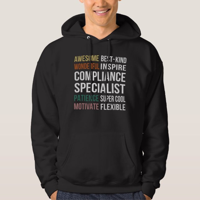 Compliance Specialist  Appreciation Hoodie (Vorderseite)