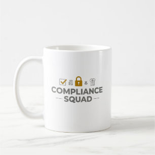 Compliance Squad – Rechtsabteilung Kaffeetasse
